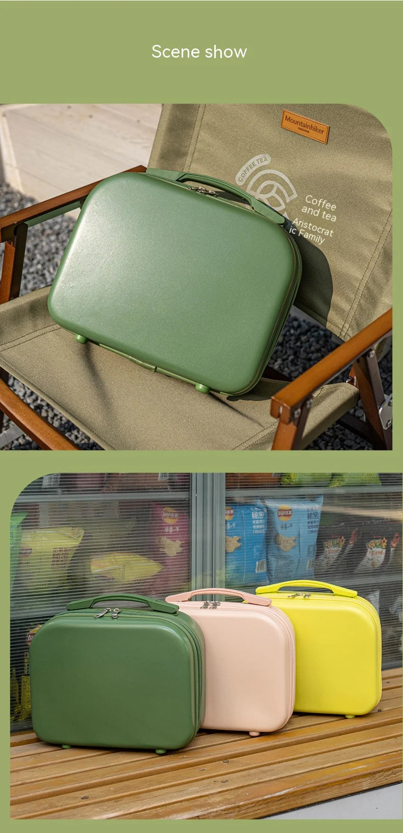 Maletín personal de viaje reforzado ZB-83